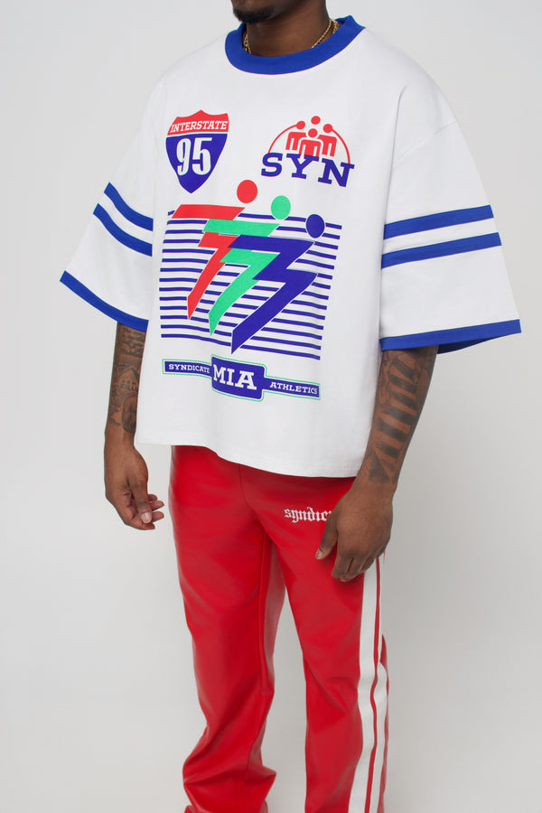 White I-95 Syn Jersey