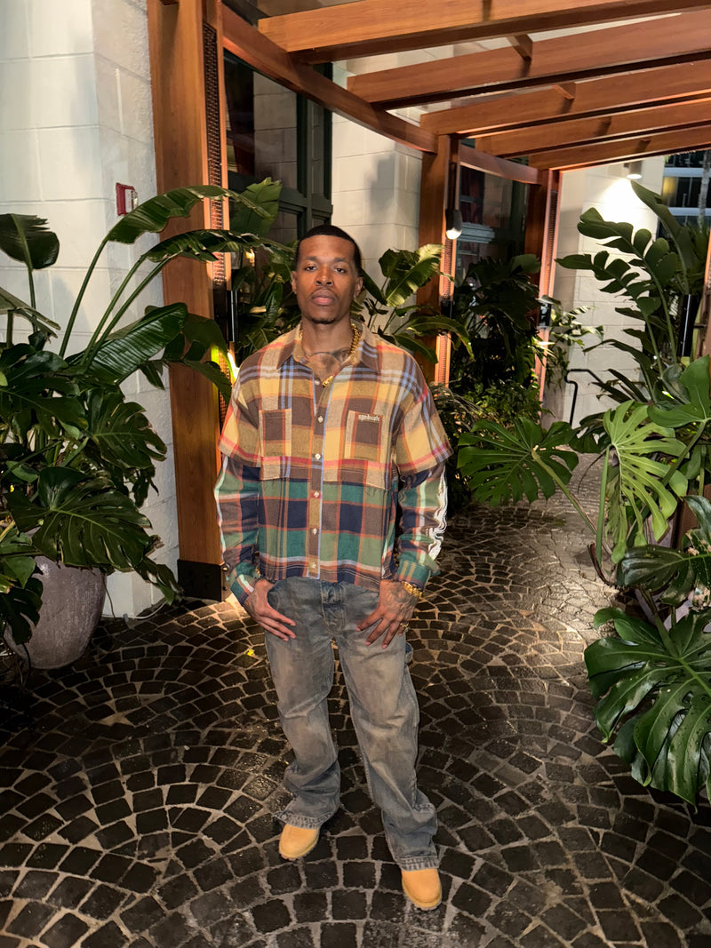 23AW Theory Double Flannel Din 中綿ステンカラー CTHY ステンカラーコート コート 2wayメルトンオーバーサイズロング