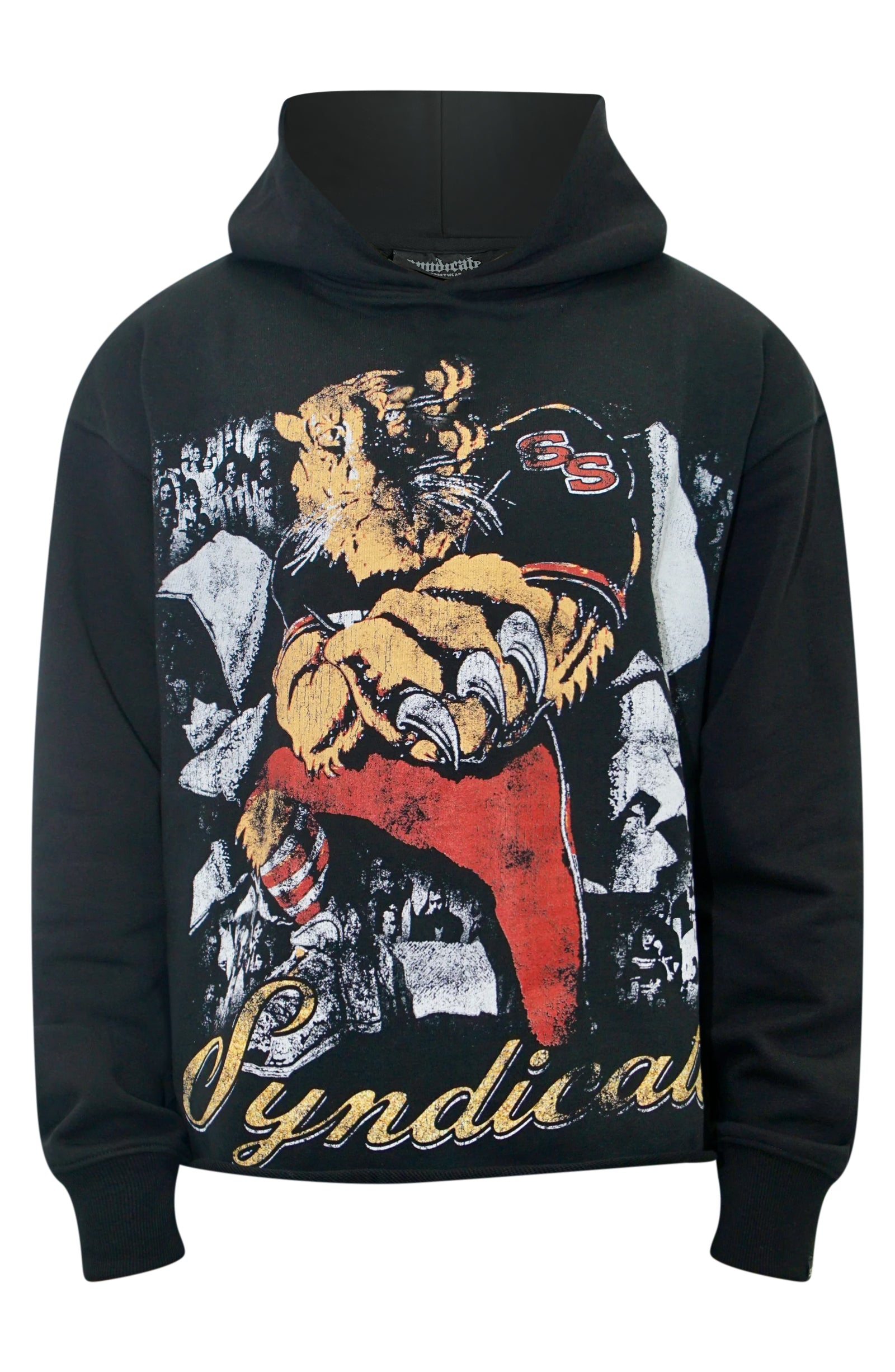 Bigclawx 暴走虎 黑色HOODIE El Tigre Hoodie – Syndicate Streetwear MIA