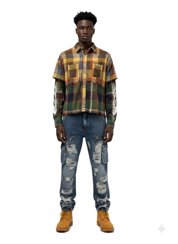 Syn Atelier Deconstructed Flannel (Multi)