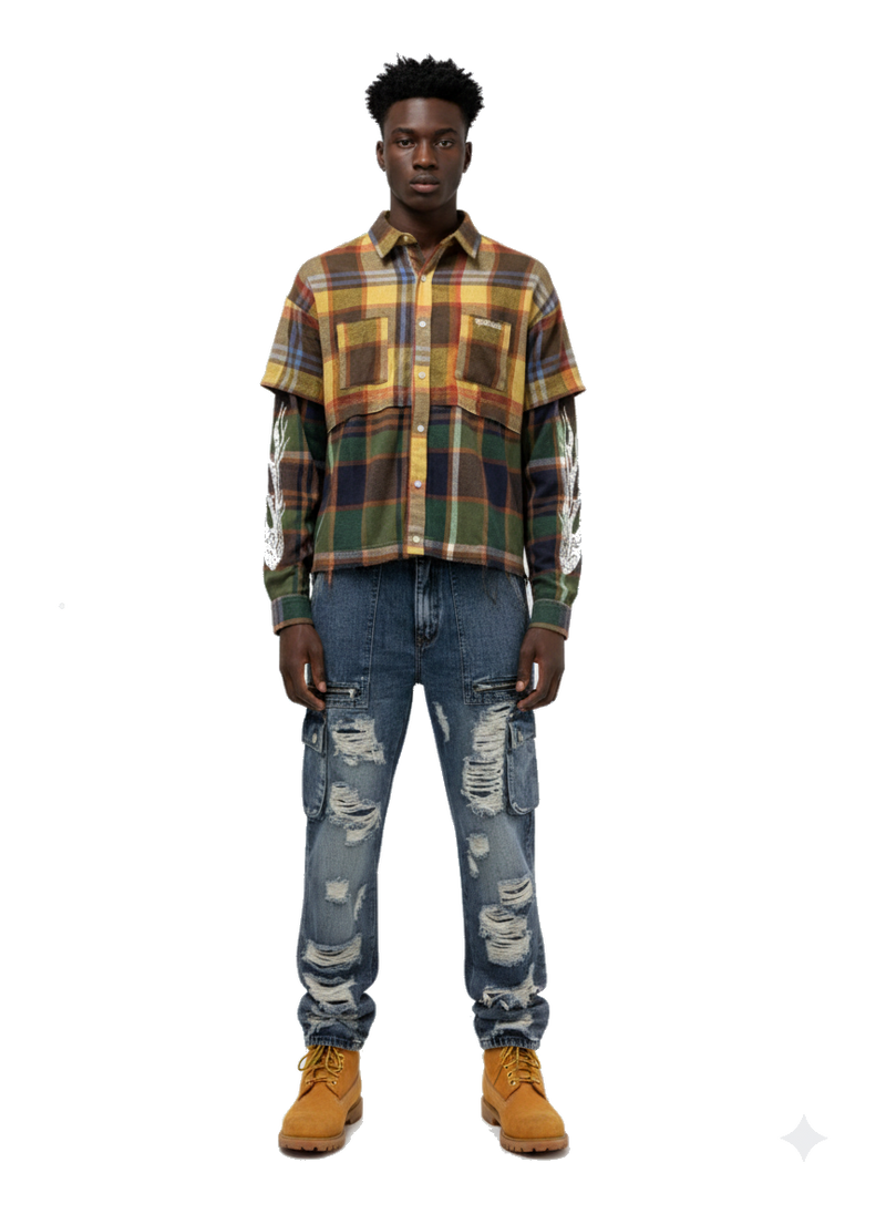 Syn Atelier Deconstructed Flannel (Multi)